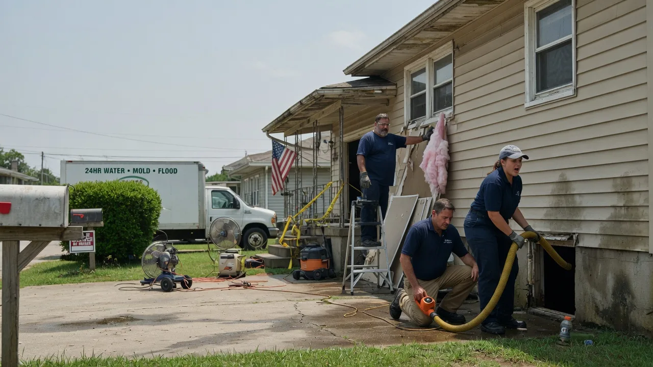 Water Damage Repair in Coffeen, IL near me